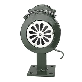 Amazon.com: ZJchao Hand Crank Siren Aluminium Alloy 110dB